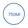 750ml Jednorazová biologicky odbúrateľná šalátová papierová misa icon